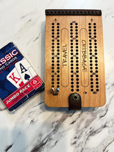 Load image into Gallery viewer, Travel Cribbage Card Game