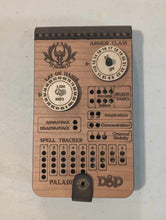 Load image into Gallery viewer, Paladin Character Tracker - D&D