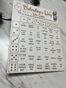 Valentine's Dice Game