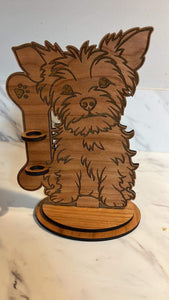 Yorkie Pen Holder