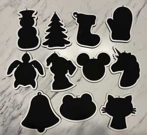 11 Scratch Art Ornament Bundle- Design file