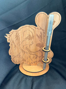 Golden Retriever Pen Holder - Design File