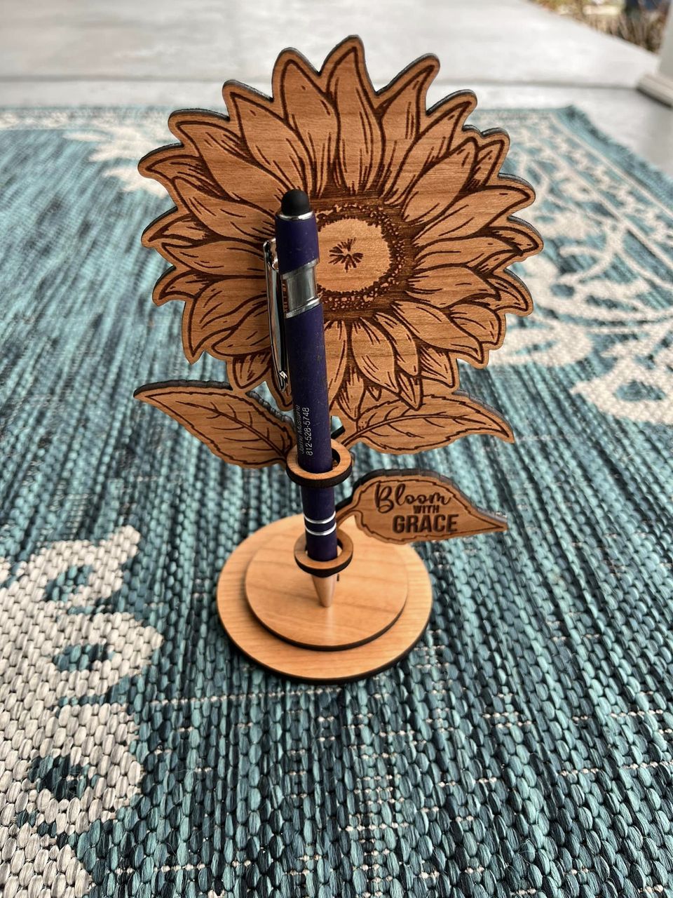 Sunflower Pen Holder - Design File