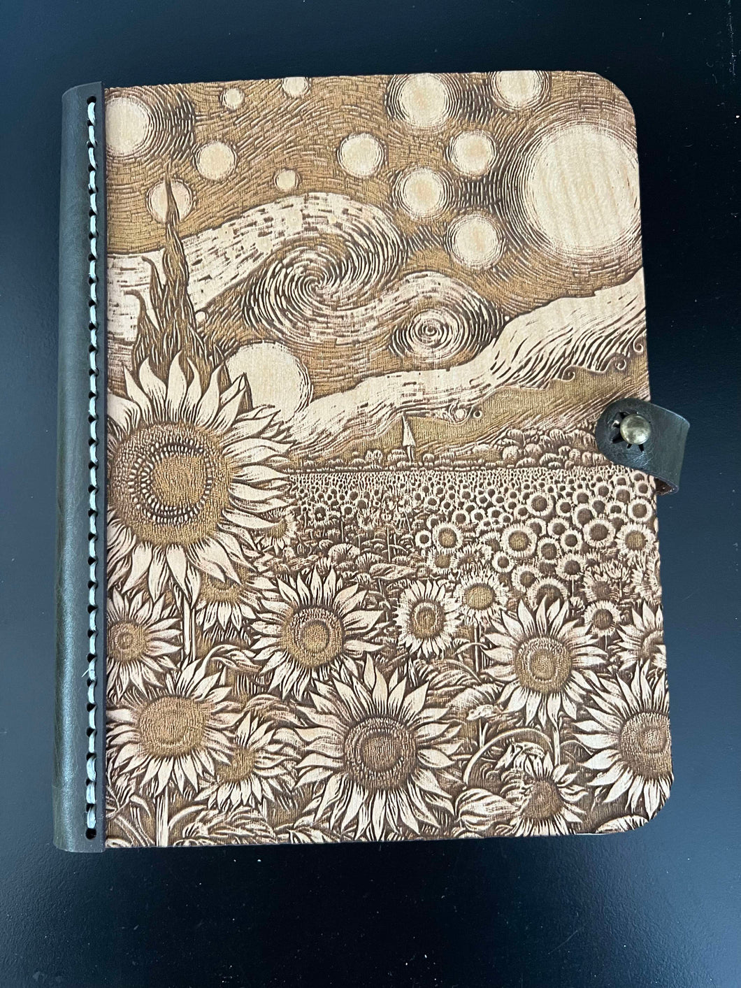 Kindle Cover - The Sunflower Starry Night