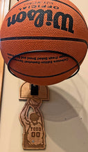 Load image into Gallery viewer, 4 Basketball Wall Mount Ball Holders Designs Files
