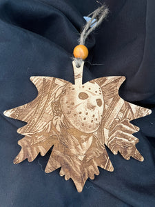 Halloween Engrave Leaf - Jason