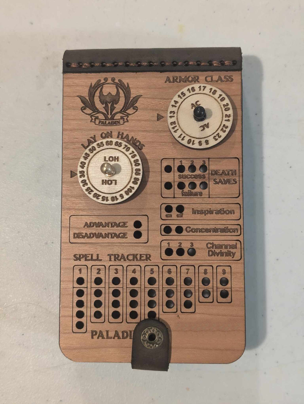 Paladin Character Tracker - D&D