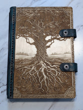 Load image into Gallery viewer, Wood and Leather - Tree of Life
