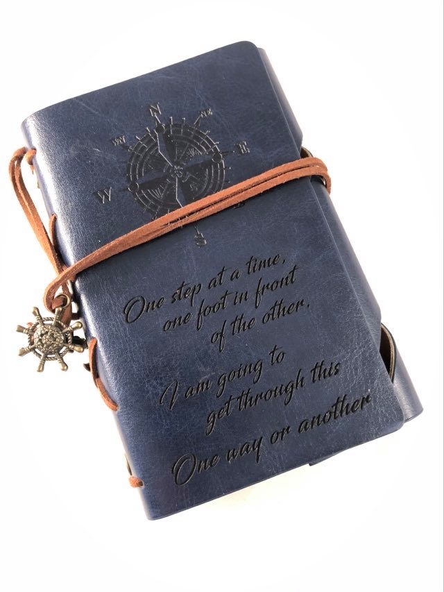 One Step At A Time Engraved Journal