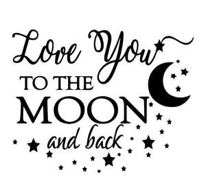 Love You To The Moon & Back Engraved Journal