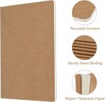 Premium Graph Paper Notebook Inserts (2 Pack)