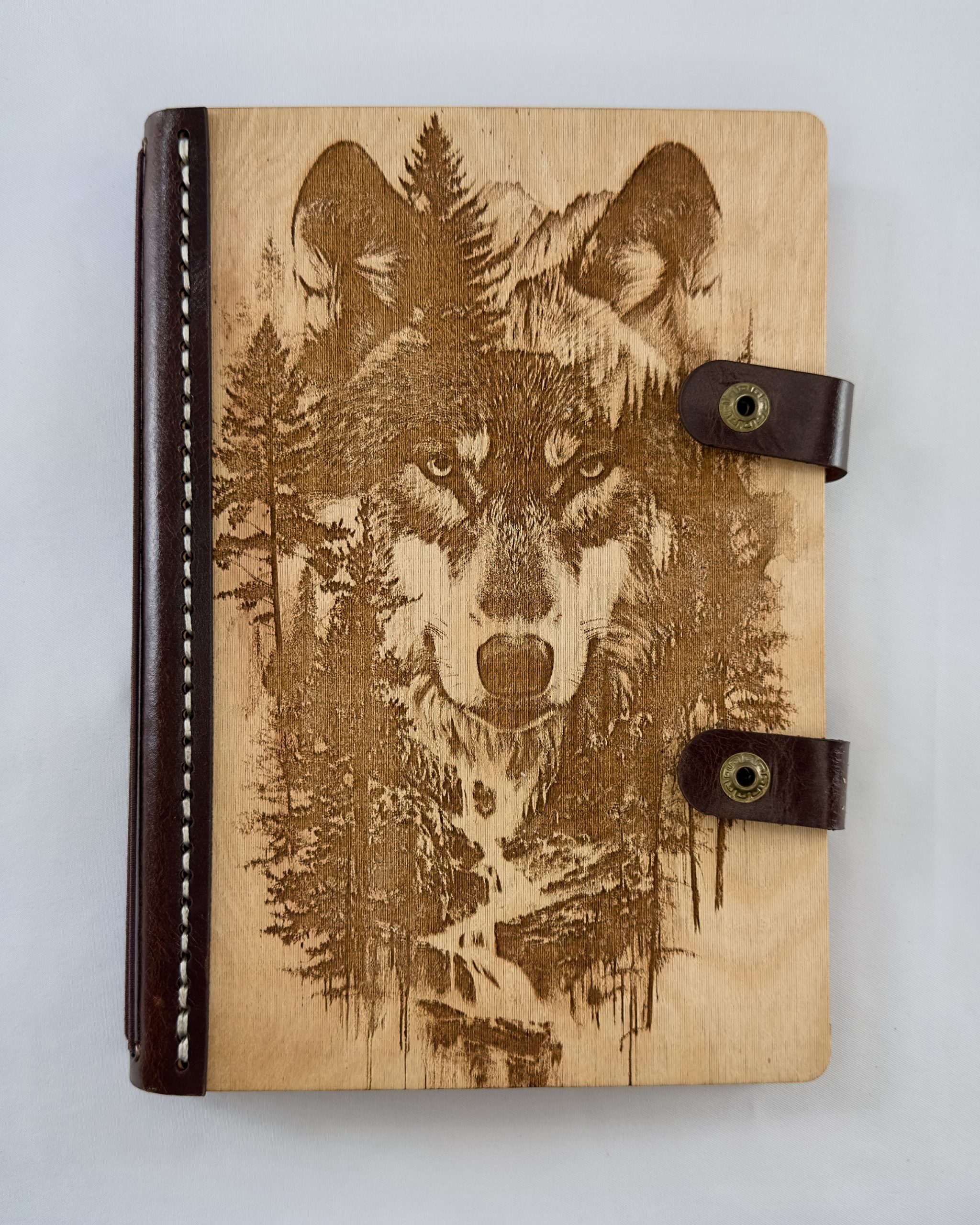 Wilderness Within Wilderness Within engraved wooden notebook cover